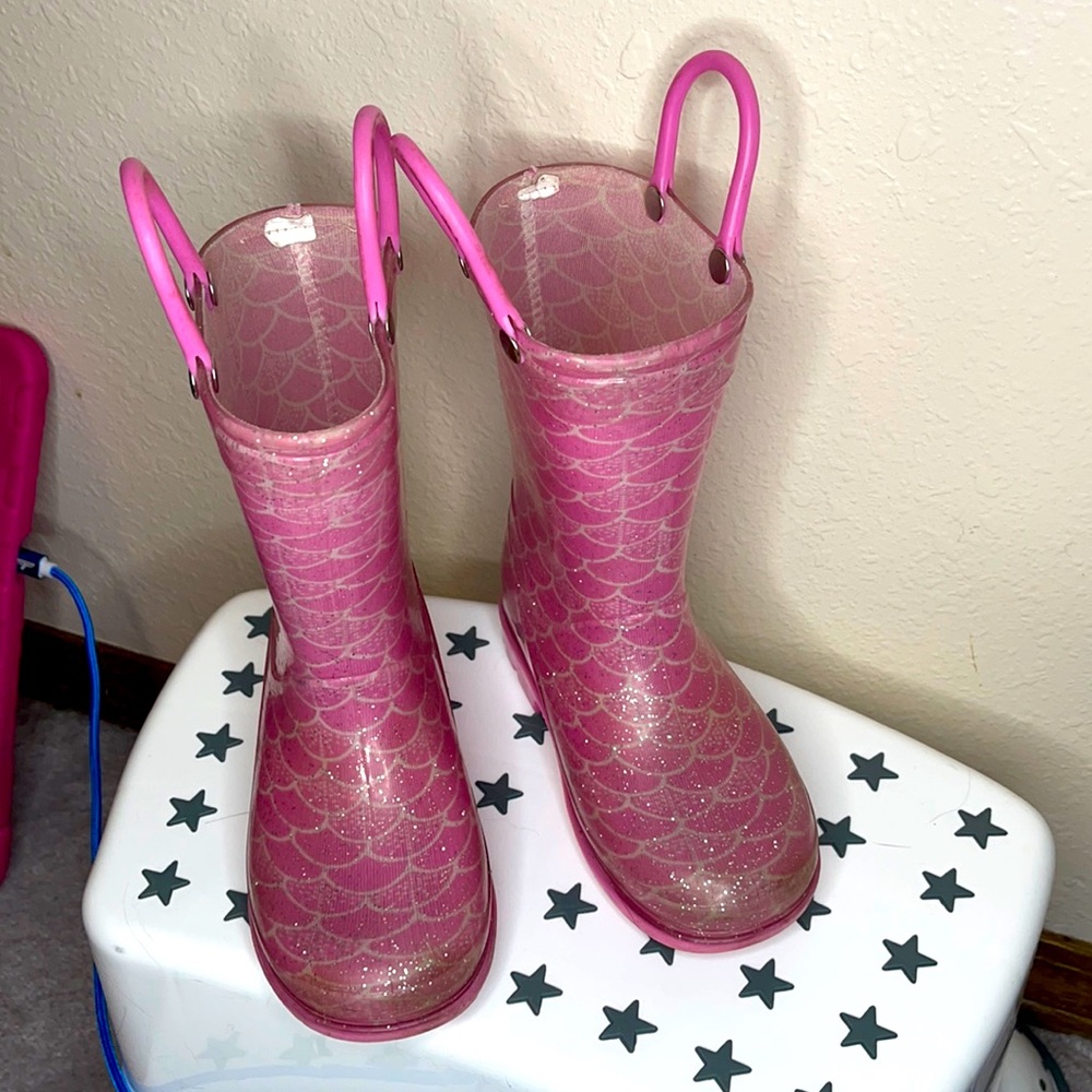 ☔️ Capelli New York Girls Rain Boots Size ☔️